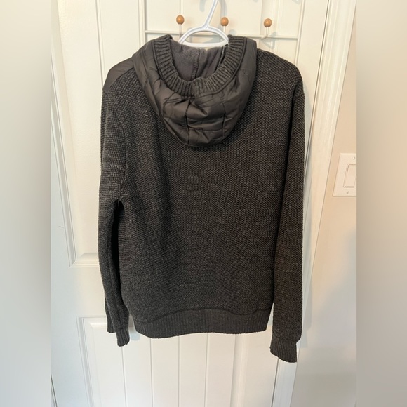 Buffalo David Bitton Men’s Fleece Hooded Zip Up | Size: M | Colour: Grey - Picture 4 of 4